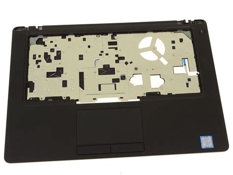 dual point palmrest with smart card only|Genuine Dell Latitude 5490 Palmrest Touchpad Assembly .